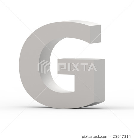 Matte grey font G Matte grey font G 25947314
