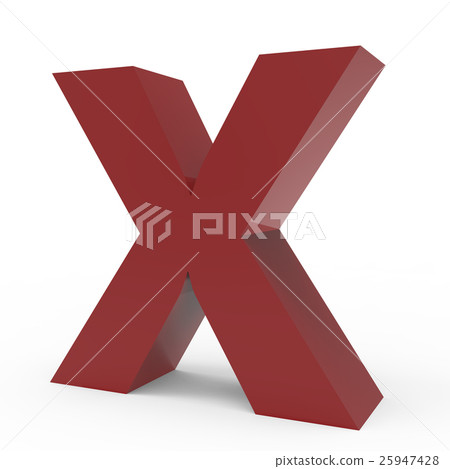 Cramoisi font X Cramoisi font X 25947428