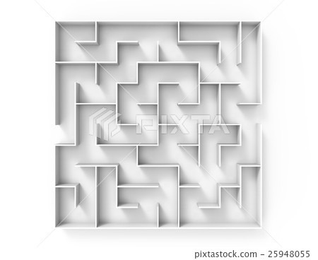 3d rendering maze 25948055