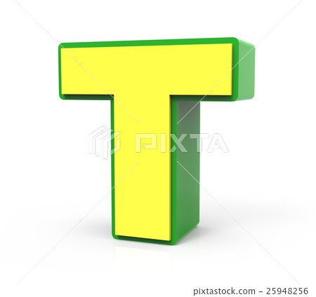 3D Toy letter T 25948256