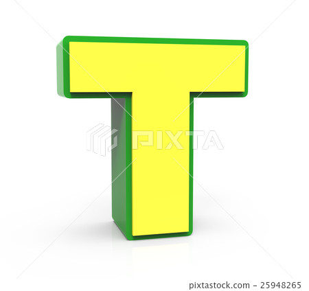 3D Toy letter T 3D Toy letter T 25948265