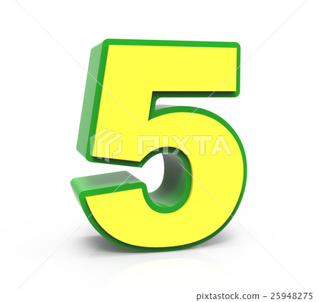 3d Christmas number 5 3d Christmas number 5 25948275