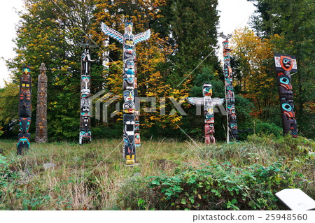 Canada's totem pole Canada's totem pole 25948560