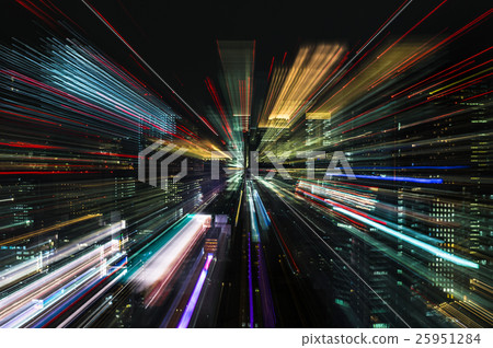 城市的夜景 城市的夜景 25951284