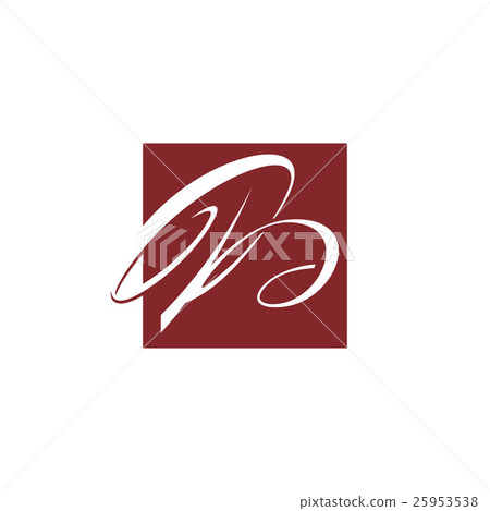 Abstract Letter B icon 25953538