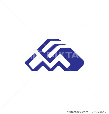 Sign of the letter M and E. Vector Illustration. Sign of the letter M and E. Vector Illustration. 25953647