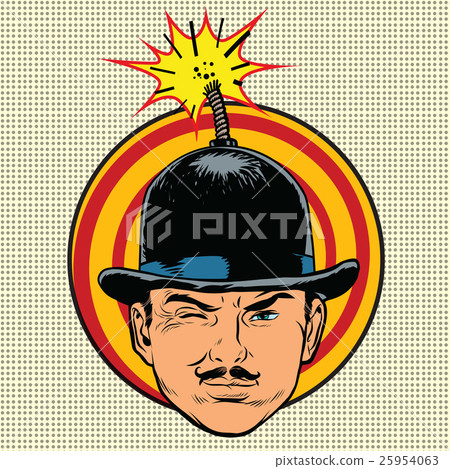 Spy terrorist in the hat bomb wick 25954063