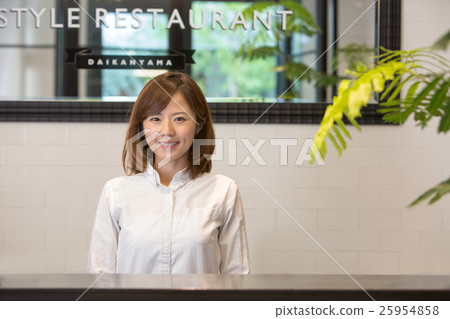 Restaurant Image Shooting Cooperation Tenoha Stock Photo