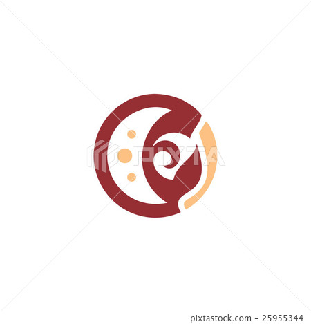 Abstract Bakery bread sign. Vector Illustration 25955344