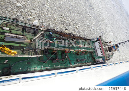 Operation of the auxiliary ships in seaport of St. 25957448