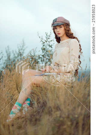 Student or writer on the nature concept 25958023