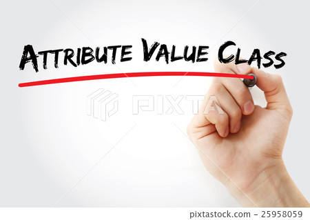 Hand writing Attribute Value Class 25958059