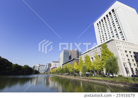 Townscape of Tokyo · Hibiya-dori 25958879
