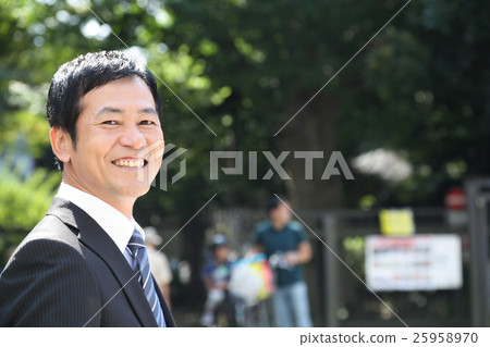 Smile businessman in his 50's 25958970