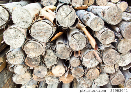 Pile of firewood Pile of firewood 25963641