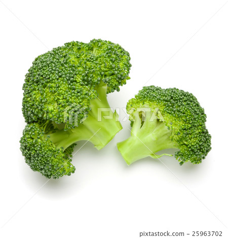 Broccoli isolated on white background 25963702