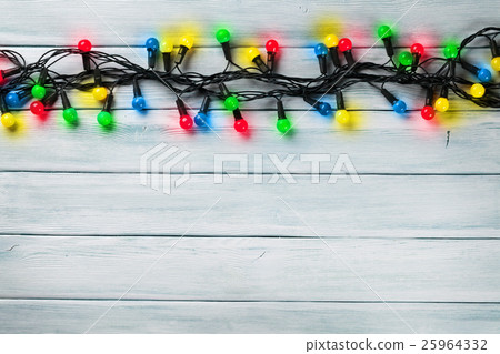 Christmas wooden background Christmas wooden background 25964332