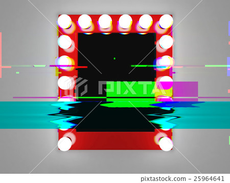 Makeup mirror glitched 25964641