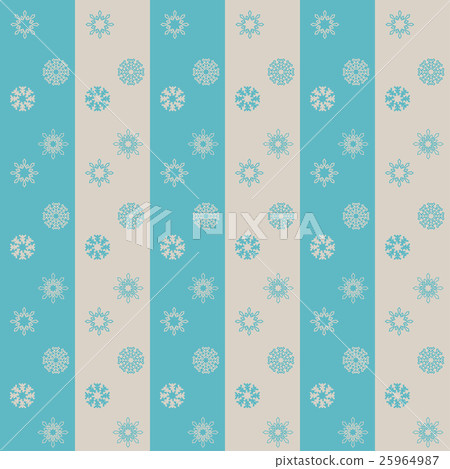 Christmas snowflakes seamless background.  25964987