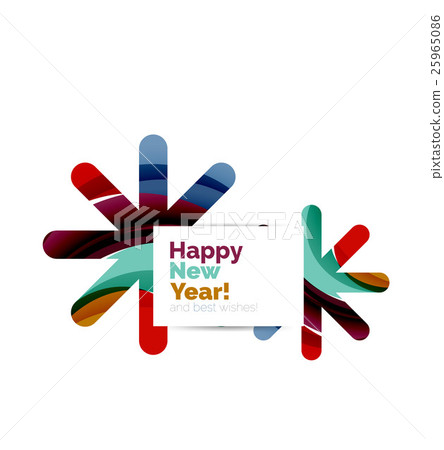 Christmas and New Year sale banner 25965086