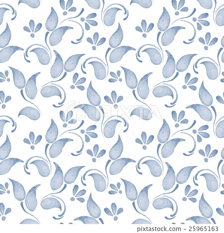 Abstract watercolor floral pattern. Seamless 10 Abstract watercolor floral pattern. Seamless 10 25965163