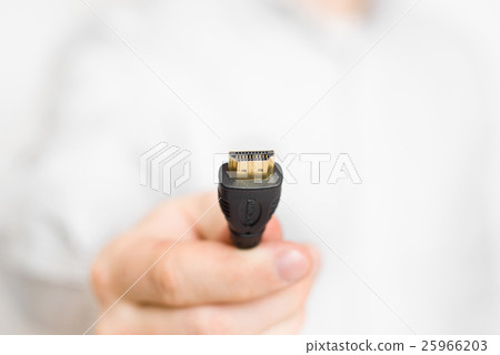 HDMI Cable close up shot 25966203
