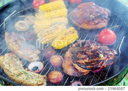 Barbecue grill concept 25968087