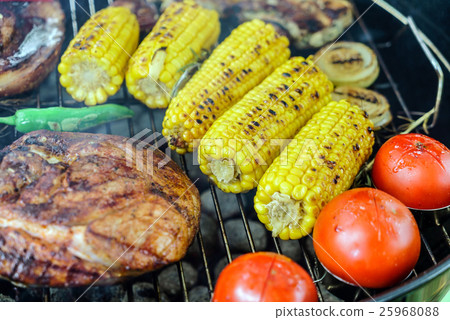 Barbecue grill concept 25968088