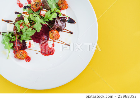 salad with beetroot salad with beetroot 25968352