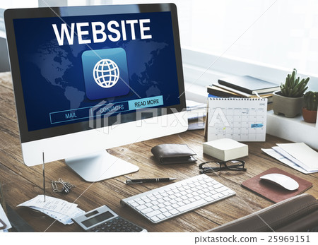 Website Global Connection Communication Internet WWW Graphic Concept Website Global Connection Communication Internet WWW Graphic Concept 25969151