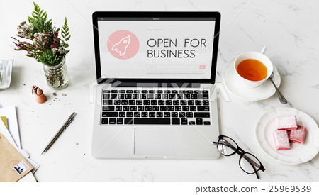 Startup Business Spaceship Goals Launch Concept Startup Business Spaceship Goals Launch Concept 25969539