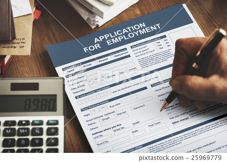 Application For Employment Job Concept 25969779