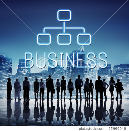 Business Organization Chart Company Concept 25969946