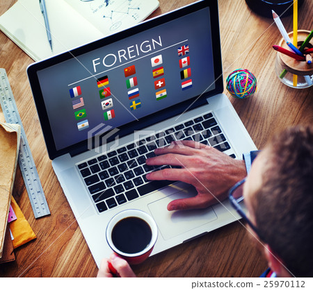 Flag Countries Foreign International Symbol Concept 25970112