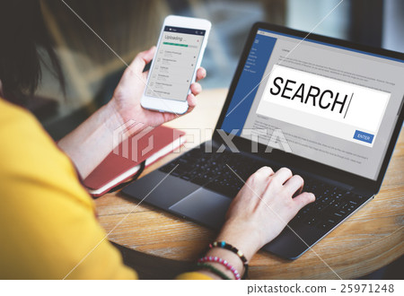 Search Internet Browse Information SEO Concept Search Internet Browse Information SEO Concept 25971248