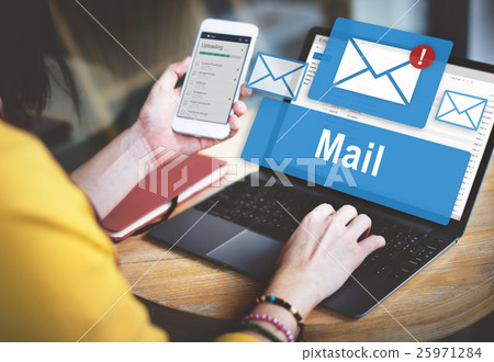 Mail Communication Connection Global Letters Concept 25971284