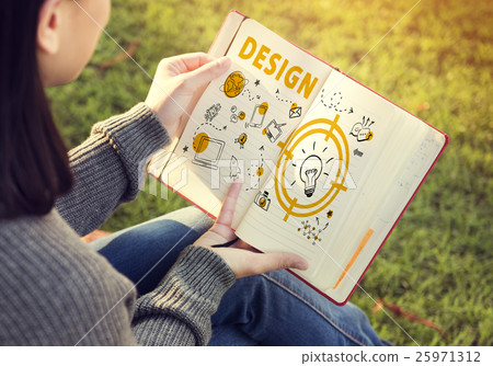 Vision Thinking Progress Invention Design Graphic Concept Vision Thinking Progress Invention Design Graphic Concept 25971312