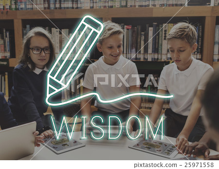 Pencil Writing Learning Improvement Icon Graphic Concept Pencil Writing Learning Improvement Icon Graphic Concept 25971558