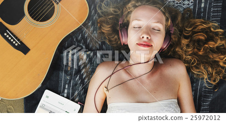 Beach Summer Holiday Vacation Traveling Relaxation Concept Beach Summer Holiday Vacation Traveling Relaxation Concept 25972012