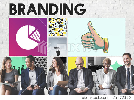 Thumbs Up Brand Market Share Selling Concept Thumbs Up Brand Market Share Selling Concept 25972390