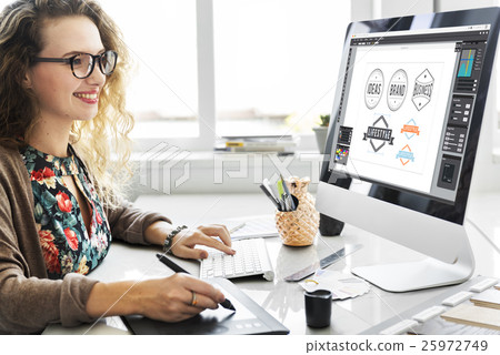 Color Shade Swatch Stationary Designer Creative Concept Color Shade Swatch Stationary Designer Creative Concept 25972749