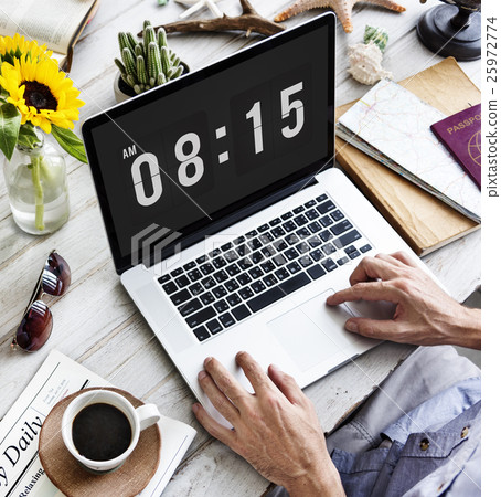 Time Appointment Schedule Punctual Graphic Concept Time Appointment Schedule Punctual Graphic Concept 25972774