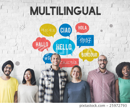 Communication Foreign Languages Greeting Worldwide Concept Communication Foreign Languages Greeting Worldwide Concept 25972793