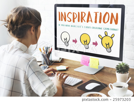 Inspiration Be Creative Design Invention Concept Inspiration Be Creative Design Invention Concept 25973203