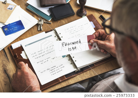 Password Security Protection Safe Concept 25973333