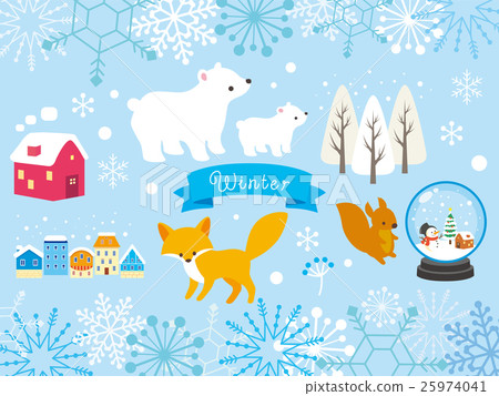 Winter illustration Winter Illustrations 25974041