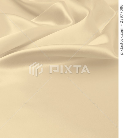 Smooth elegant golden silk or satin luxury cloth Smooth elegant golden silk or satin luxury cloth 25977096