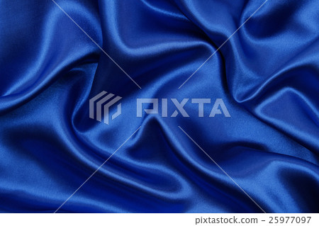 Smooth elegant blue silk or satin luxury cloth Smooth elegant blue silk or satin luxury cloth 25977097