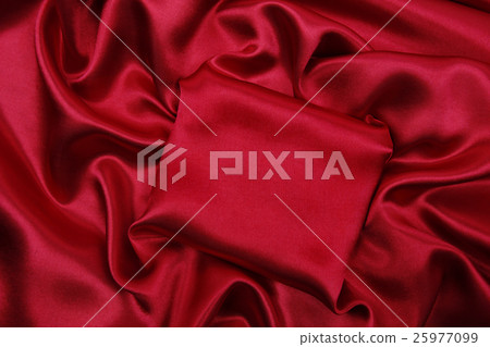 Smooth elegant red silk or satin luxury cloth Smooth elegant red silk or satin luxury cloth 25977099