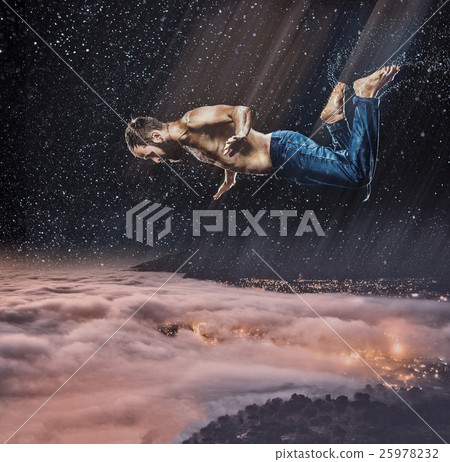 The male break dancer in water. The male break dancer in water. 25978232